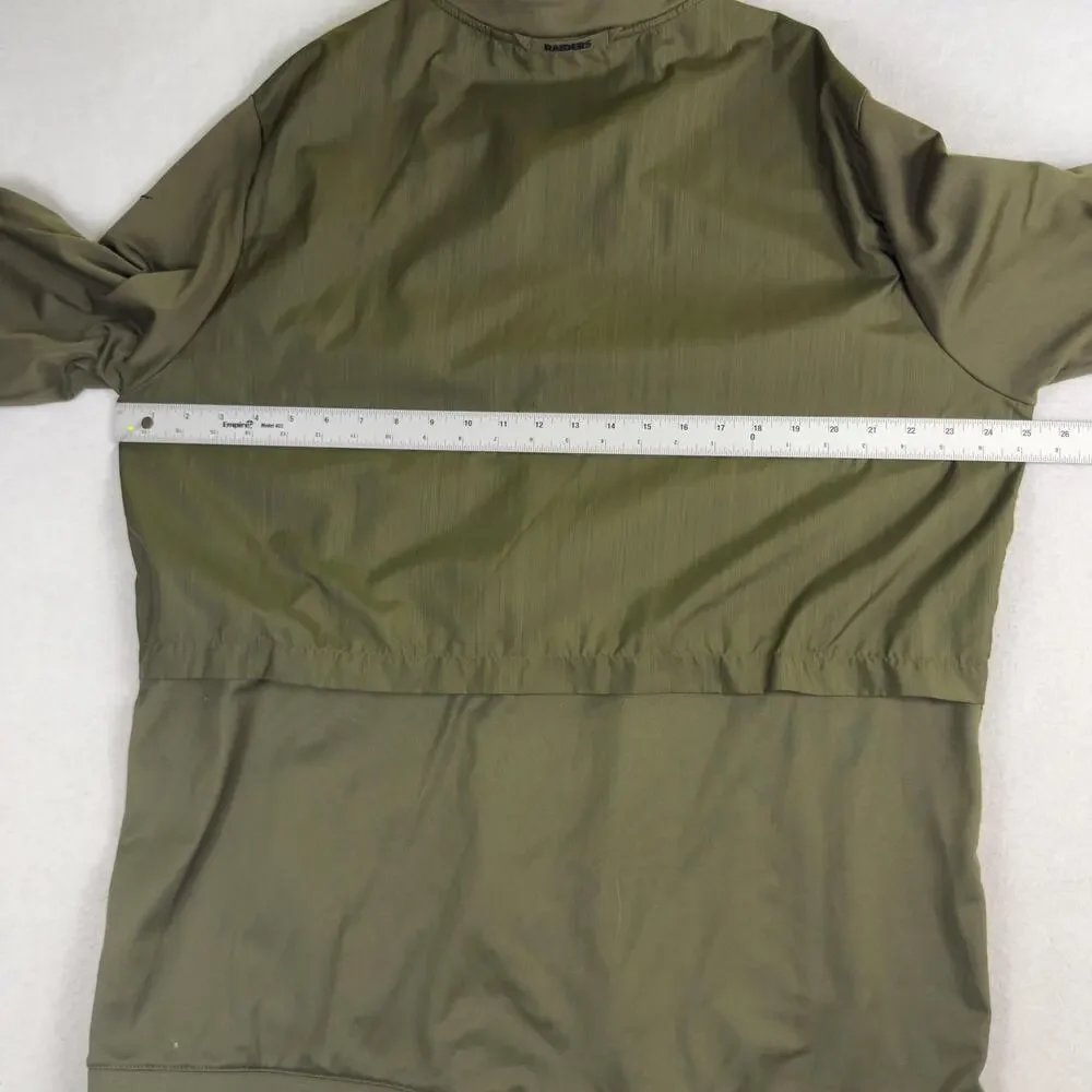 NIKE Raiders Salute To Service Jacket NFL Football Camo Green Las Vegas Mens XL